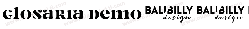 Glosaria Demo字体转换